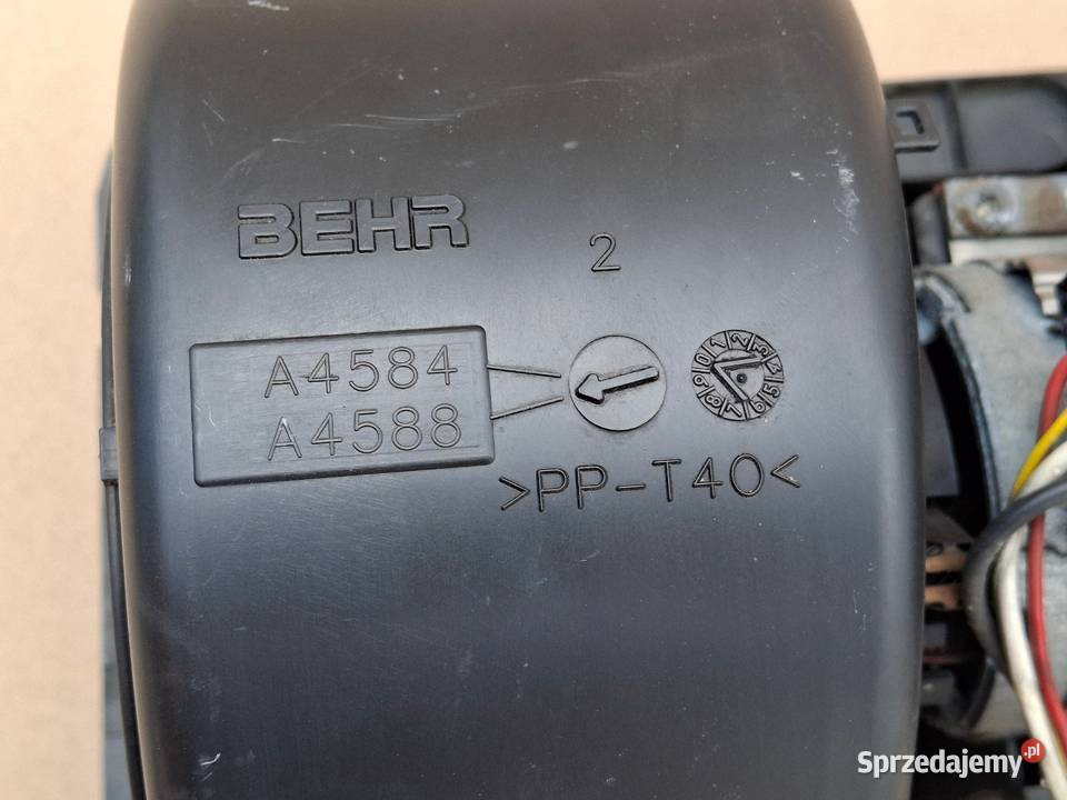 VOLVO F12 F13 WENTYLATOR NAWIEWU DMUCHAWA Bieleń
