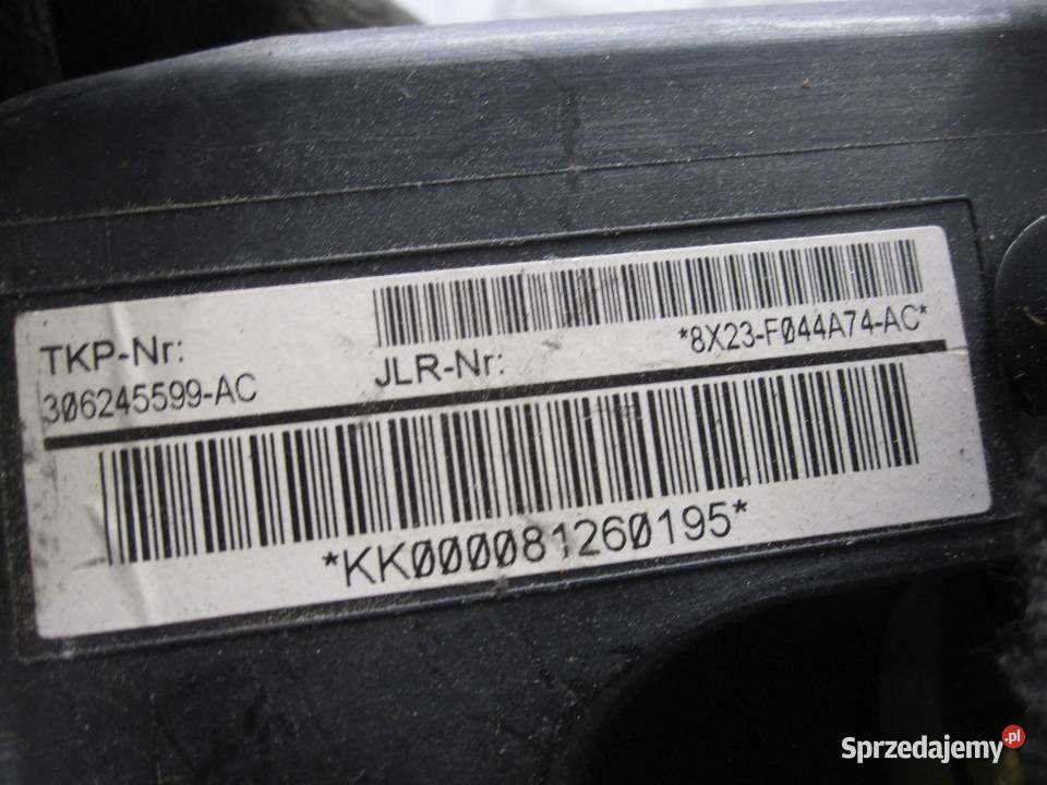 Jaguar XF X250 08r AIRBAG Poduszka pasażera Rok produkcji 2008 Części samochodowe sprzedam