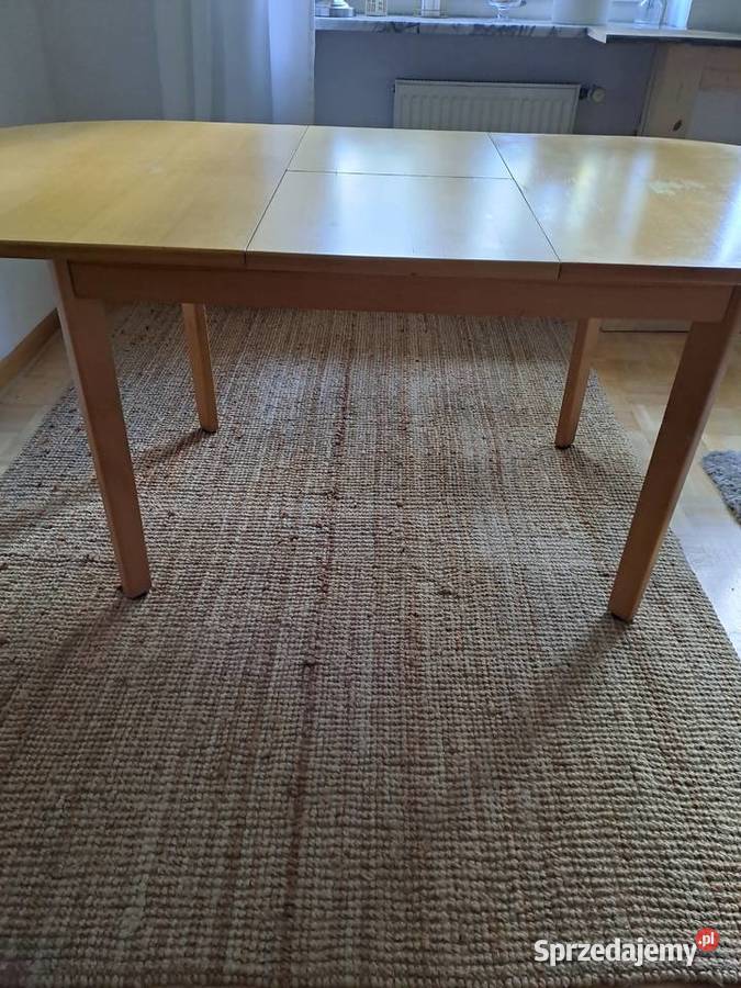 owalny stół rozkładany 140 do 180 90cm Warszawa