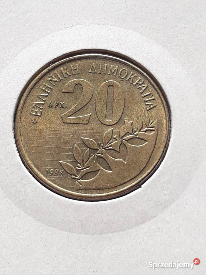 20 Drachm Grecja 1998 r