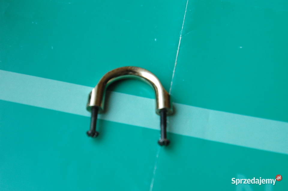 solidny mosiężny uchwyt meblowy produkcja ZSRR