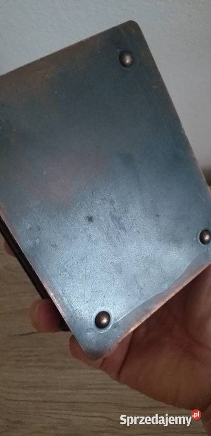 Mosiężna szkatułka Radomsko Przedbórz