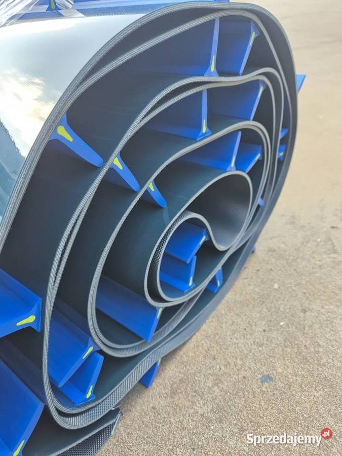 Taśma z zabierakiem pvc pu taśmociąg małopolskie Grabno