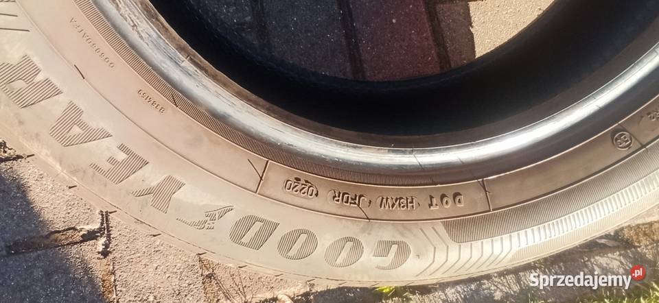 Sprzedam kpl Opon Goodyear letnie lato wielkopolskie Poznań sprzedam