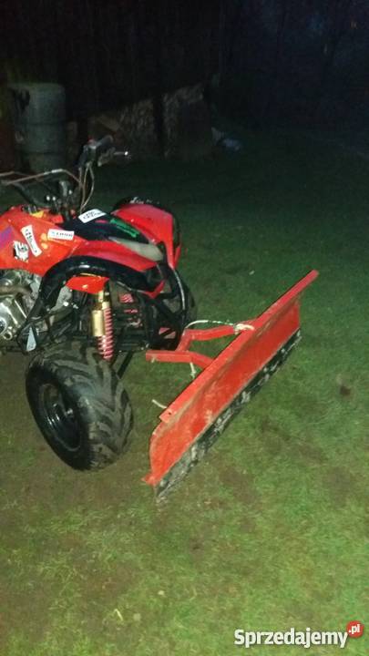 Sprzedam Quad 125 z pługiem łancuchami 8km Brzesko sprzedam
