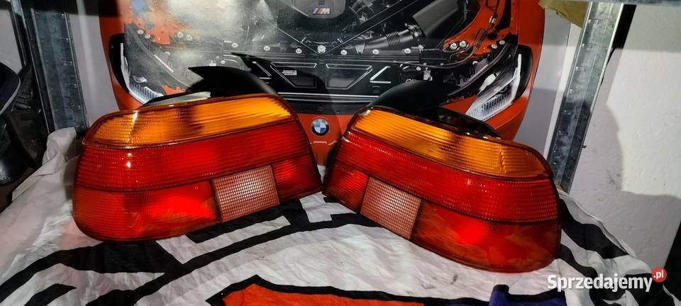 Bmw e39 sedan lampy tył oryginał Europa przed Aleksandrów Łódzki
