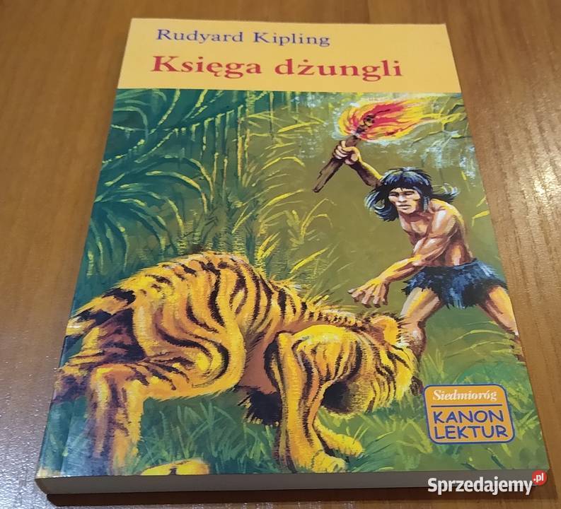 Księga dżungli Rudyard Kipling przeł Józef Podręczniki Gdańsk