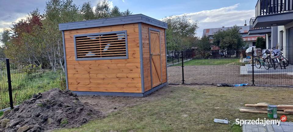 Domek narzędziowy drewutnia składzik Szczucin