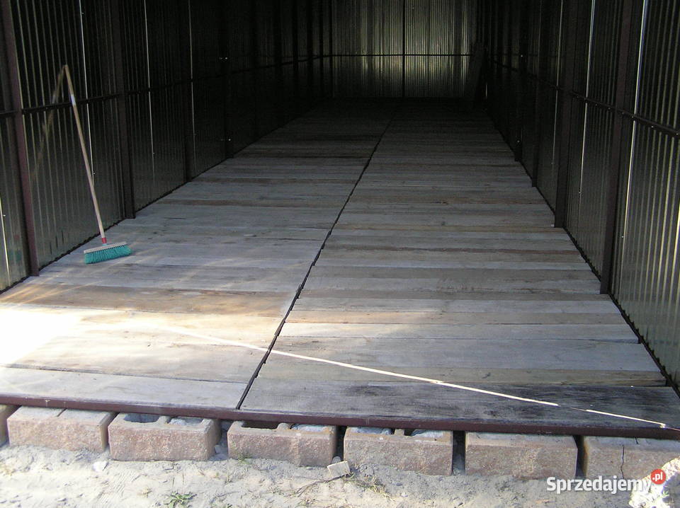 Garaż Blaszak Magazyn Wiata 135x33 Z PODWÓJNĄ blacha Sułów sprzedam