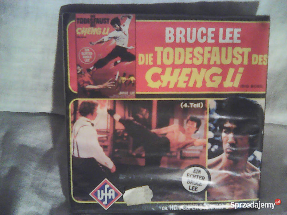 Film Big Boss z Brucem Lee na taśmie szpuli Piotrków Trybunalski sprzedam