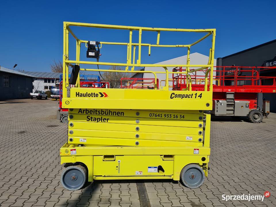 Podnośni nożycowy Haulotte Compact 14 2016 wys Dąbrowa Tarnowska