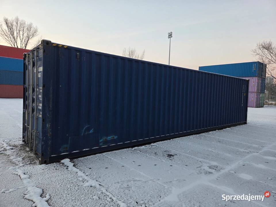 Kontener morski 40 HC 12 metrowy stan Pewny świętokrzyskie Kielce