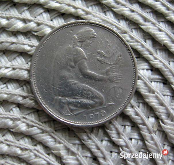 Niemcy 50 Pfenig 1970r F Kalisz sprzedam