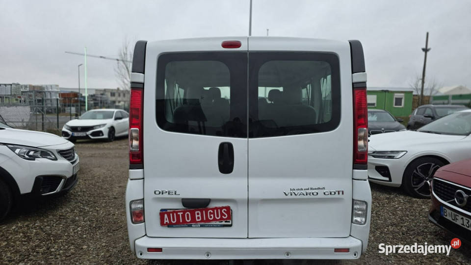 Opel Vivaro 9 Osobowy Long Klima I 20012014 immobilizer Lębork