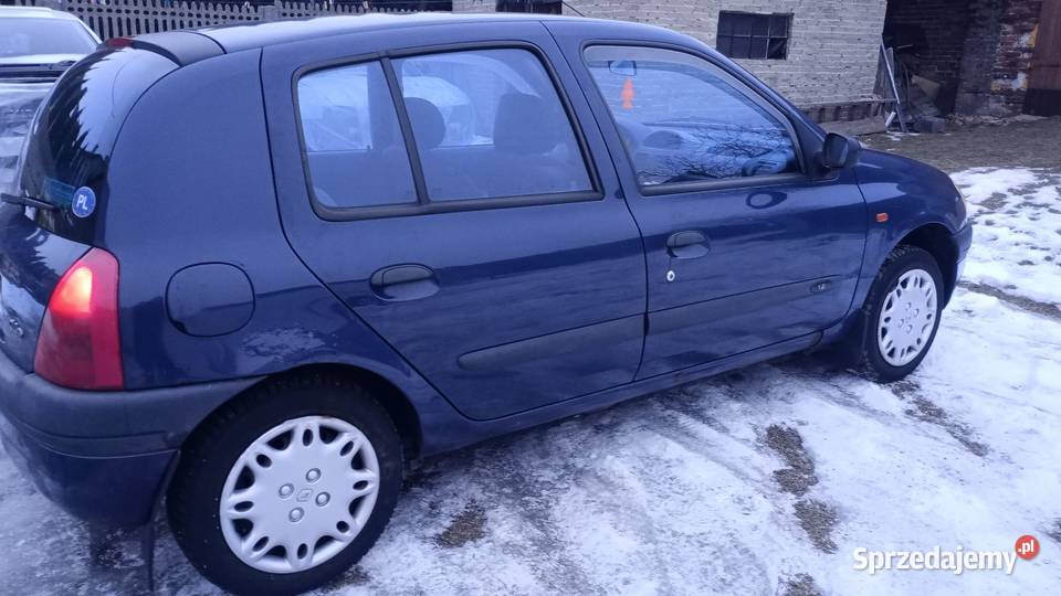 Clio 98 12 Benzynka OC na BT na wspomaganie kierownicy Poręba