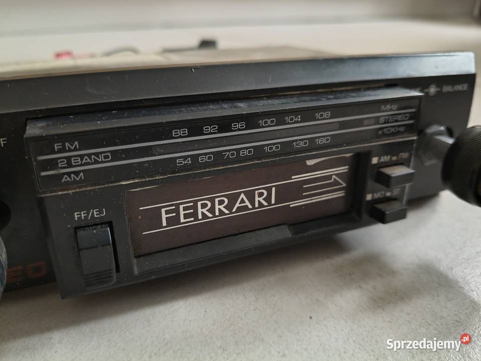 Radio samochodowe FERRARI klasyk małopolskie Gorlice sprzedam