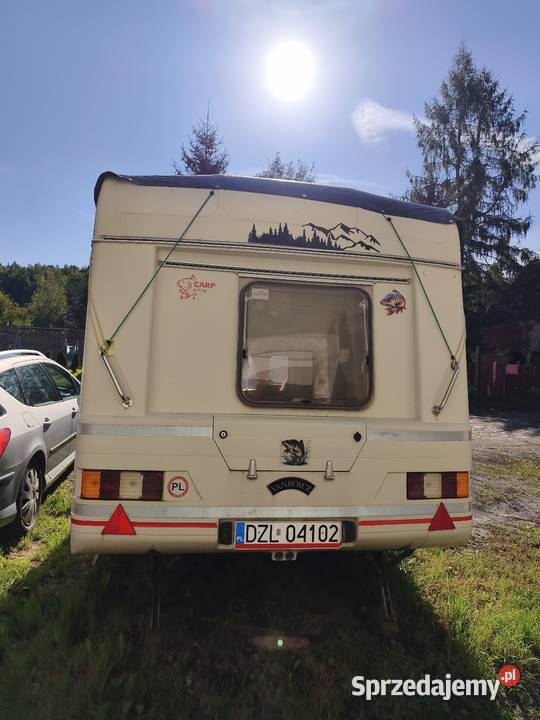 Przyczepa kempingowa VANROYCE Ważne opłaty i Nowa Ziemia sprzedam