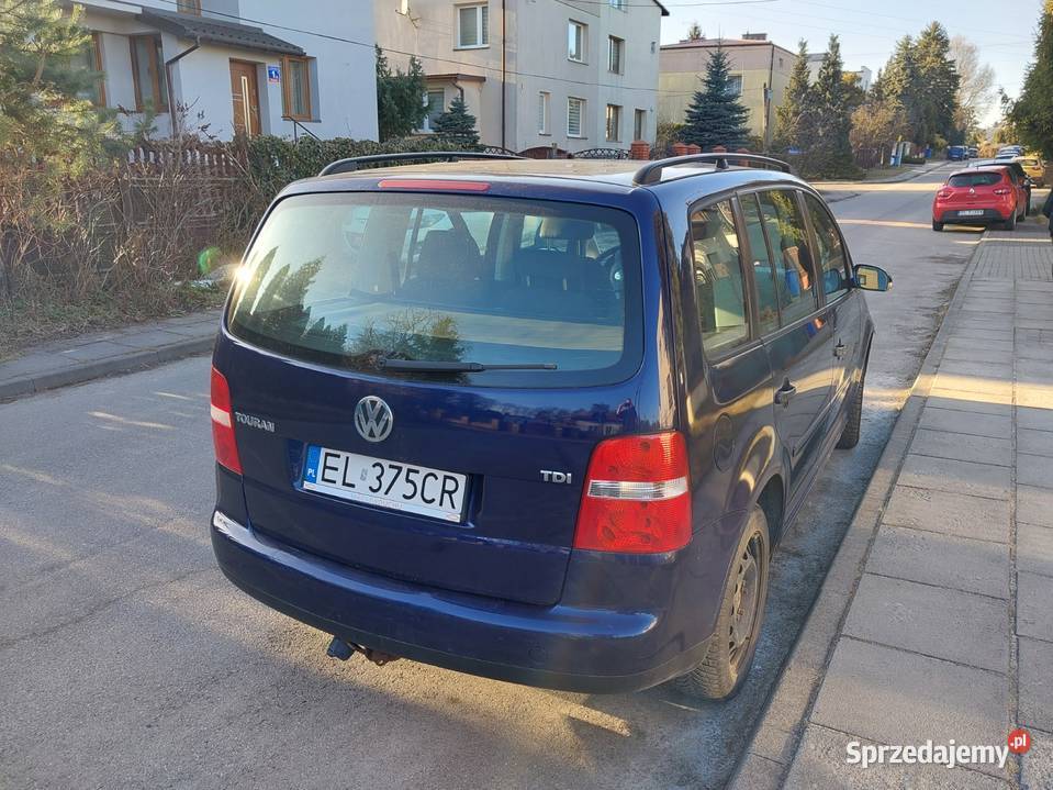Volkswagen Touran 19 TDI DSG Trendline automatyczna Łódź