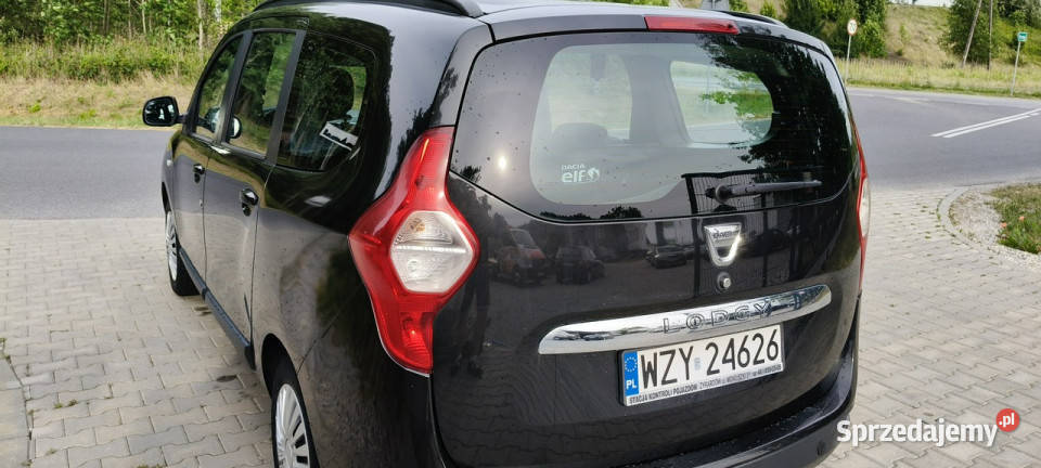 Dacia Lodgy Klima Navi kamera Ekonomiczny gniazdo USB mazowieckie Stare Budy