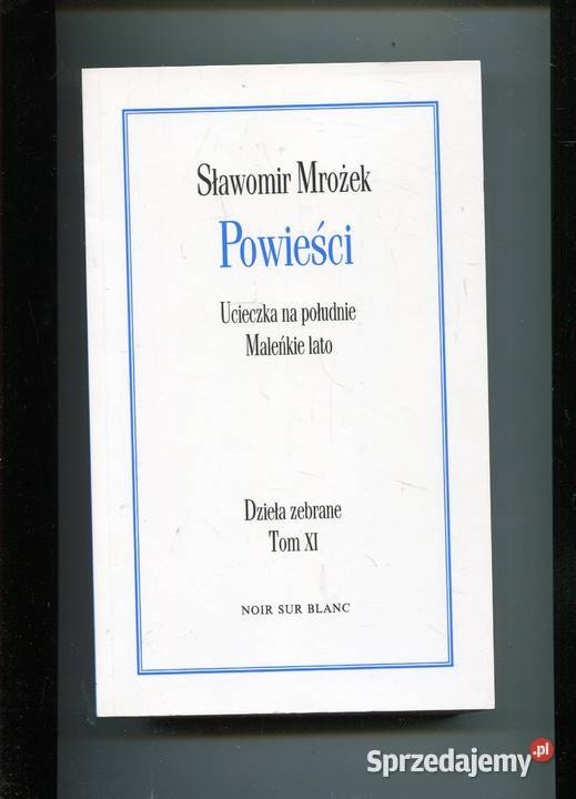 Powieści Ucieczka na południe Maleńkie lato T XI Szczecin