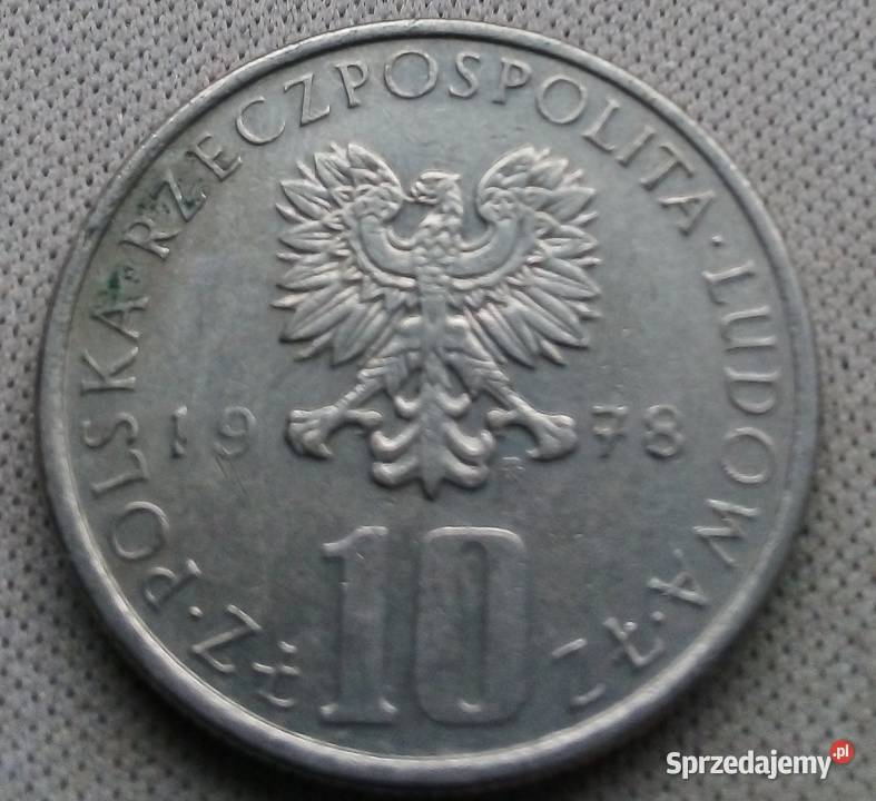 POLSKA10 1987 r CuNi BOLESŁAW PRUS Antyki, Sztuka, Kolekcje Legionowo