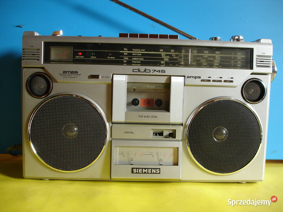 Radiomagnetofon SIEMENS CLUB RM745 Zielona Góra sprzedam