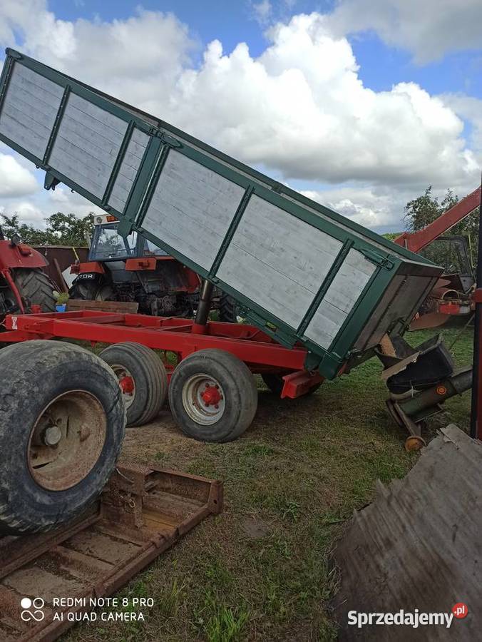 Przyczepa tandem wywrotka 815 t warmińsko-mazurskie Rokitnik