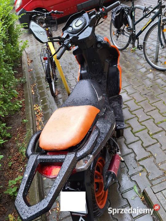 Skuter Zipp Simpli 50 2016 przebieg 7000 Częstochowa