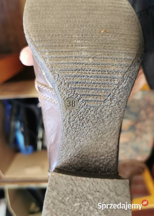 Oryginalne Buty damskie Skóra naturalna 38 Łódź