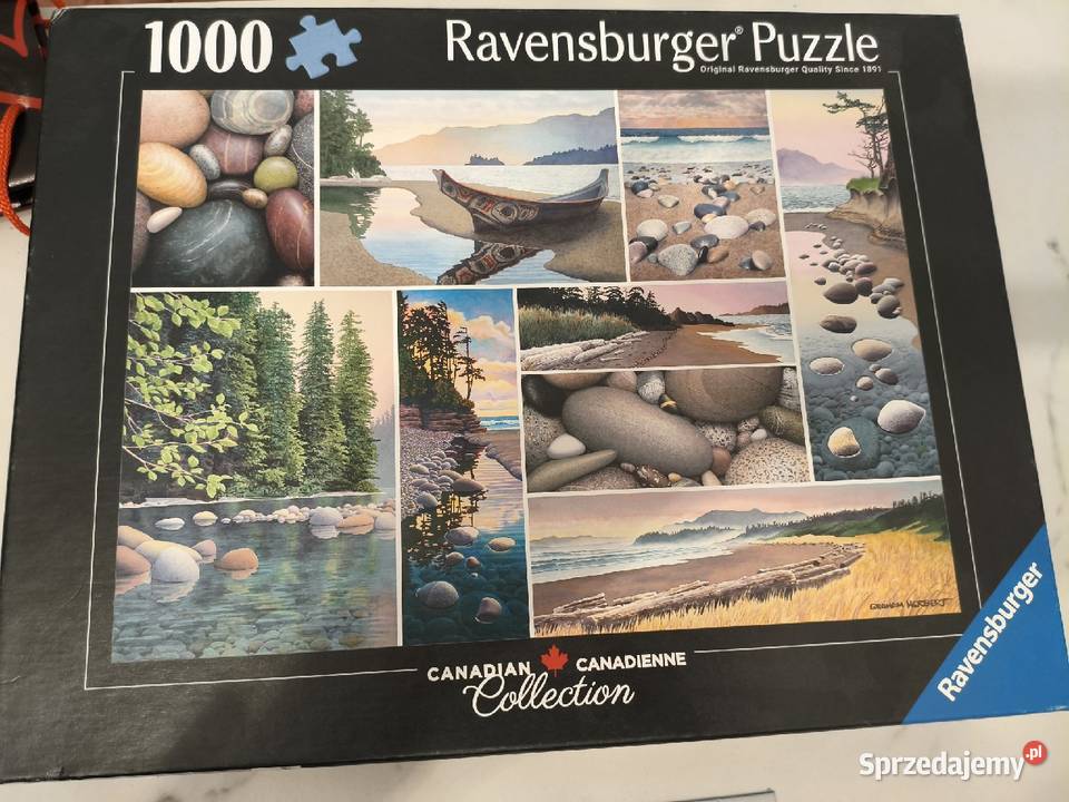 Ravensburger Puzzle 1000 Canadian Collection Olsztyn sprzedam