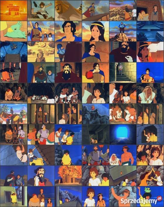Tajemnicze Złote Miasta 1982 kultowe anime Filmy Dęblin