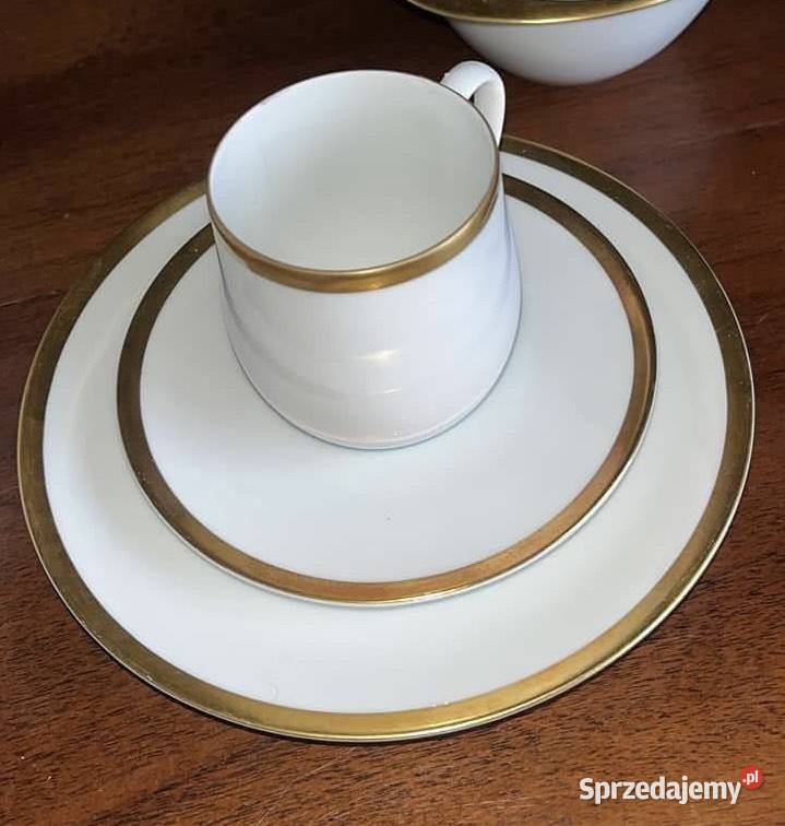 Filiżanka na spodku z talerzykiem Rosenthal Syg Gdańsk