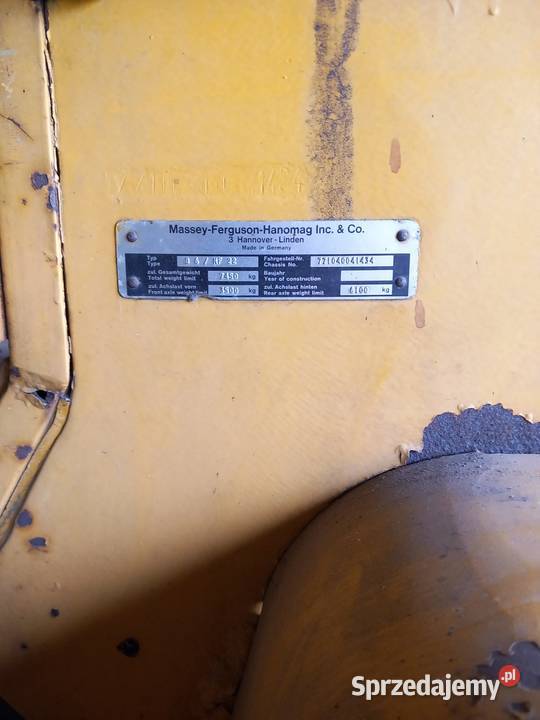 Koparka kołowa Hanomag B6MF22 Gogołowa