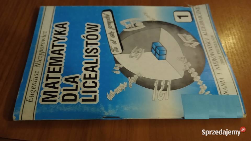 Równania i nierówności zbiór przykładów 1 Podręczniki Gdańsk sprzedam