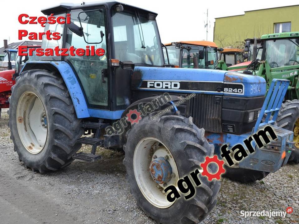 Ford 8240 części skrzynia biegów silnik most Byków