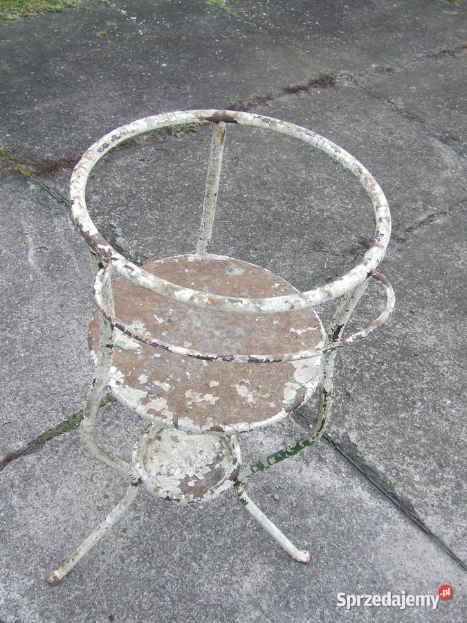 STARA MIĘDZYWOJENNA TOALETKA UMYWALKA METALOWA 1 Meble Nowy Sącz