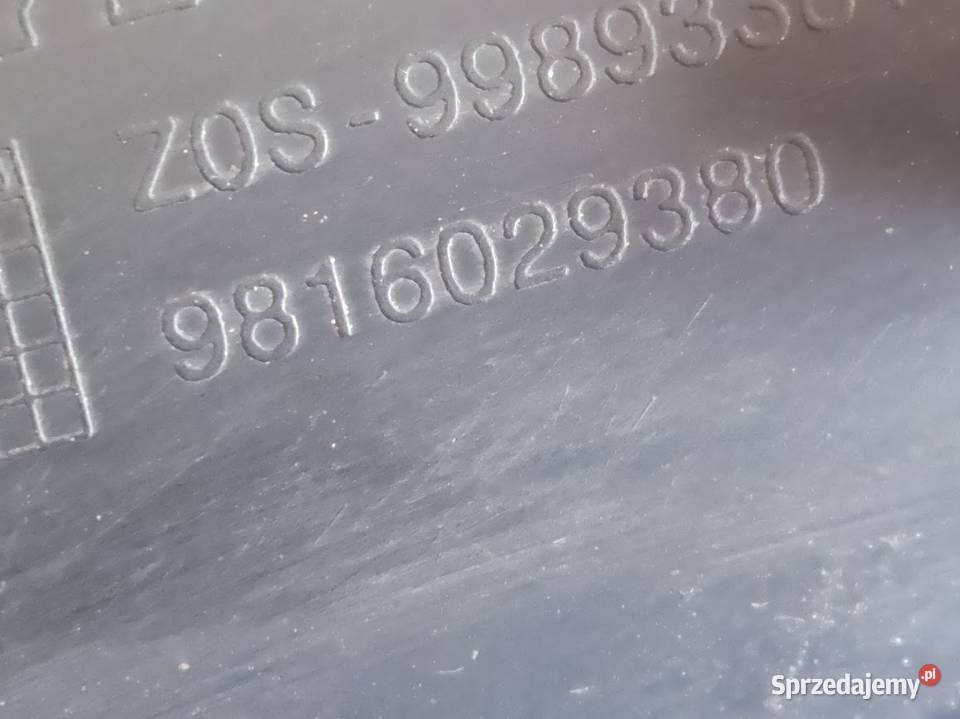 Kratka Zderzaka Halogenu Lewy Przód Peugeot 301 Pleszew sprzedam