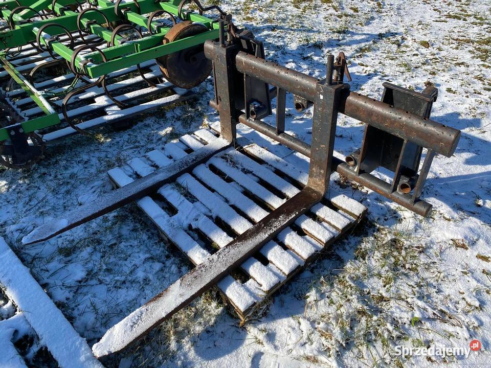 Paleciak do ładowacza czołowego na euro ramkę Krajno-Parcele