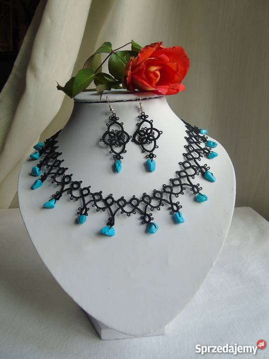 Biżuteria Frywolitkowa sprzedam