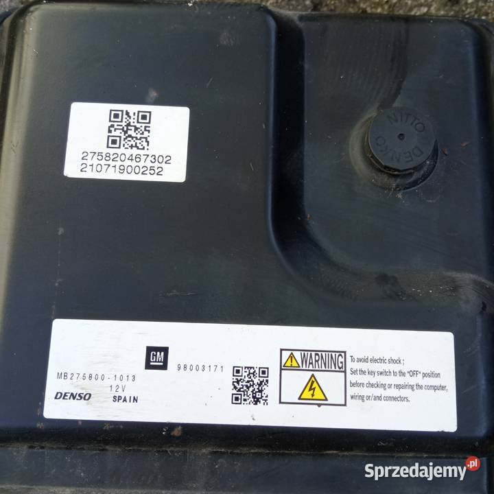 Opel Astra H 17 CDTI komputer sterownik silnika Części samochodowe Szczecin