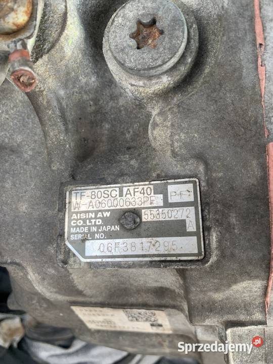 Automatyczna Skrzynia biegów Opel Jarosław sprzedam