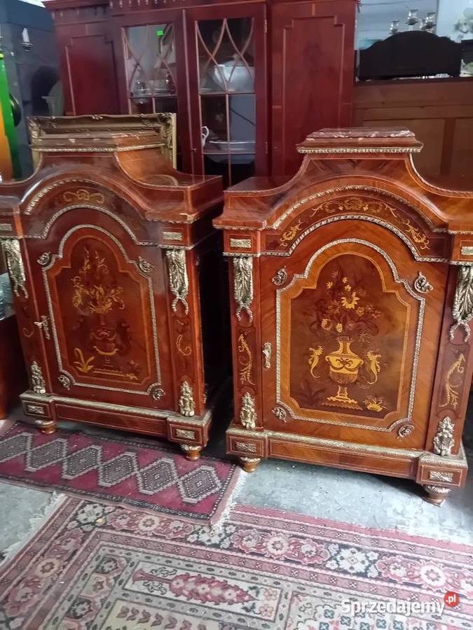 Komody intarsjowane komody barokowe lubelskie Tarnogród sprzedam