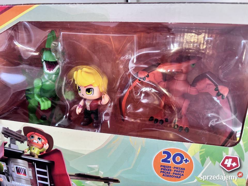 Zabawa klockami Dino Camp Atax action heroes Lubsko