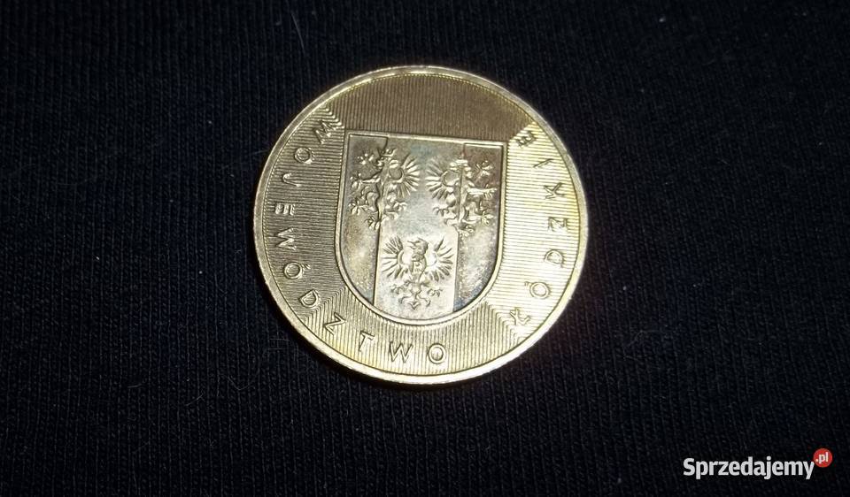 Moneta 2zł województwo łódzkie 2004r. -numizmatyka,monety.