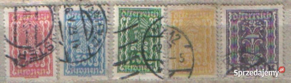 Zn Austria Mi 383 5 7 91 kas 1922 śląskie Gliwice sprzedam