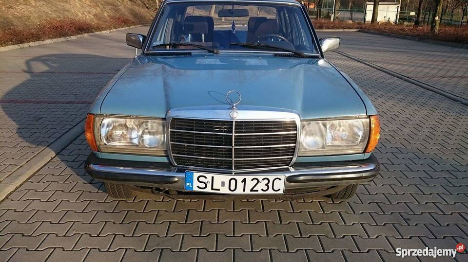 Sprzedam Mercedesa W123 1983r 24 diesel welurowa tapicerka Ruda Śląska
