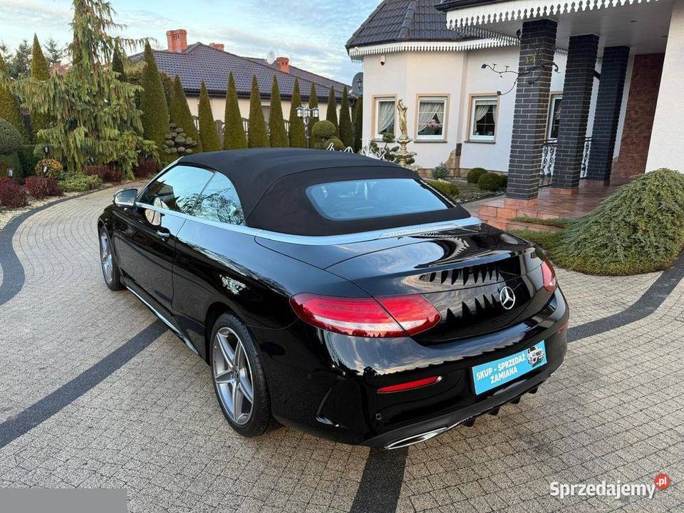 Mercedes C200 9GTRONIC AMG Line 184 2017r wielkopolskie Krotoszyn