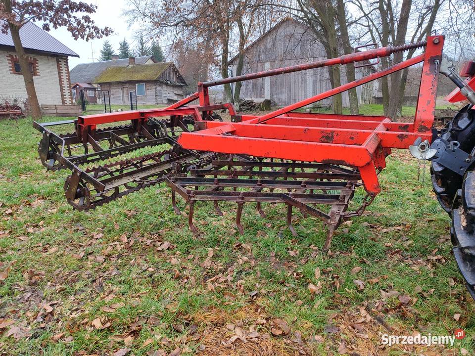 Agregat uprawowy 22m ciężka brona podwójne wałki nieuszkodzony Łopiennik Dolny