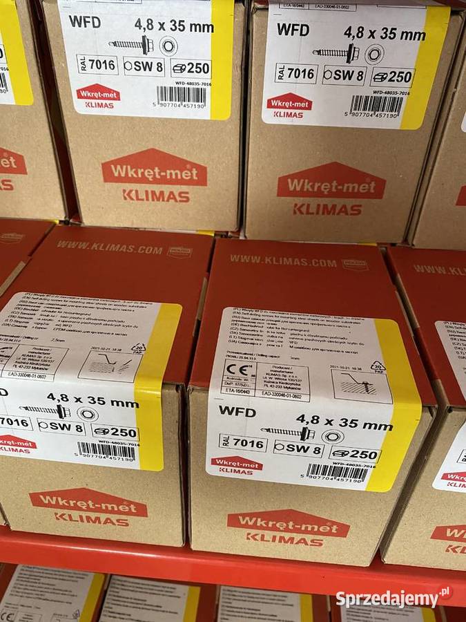 Wkrety farmery Do mocowania blach Radomsko sprzedam