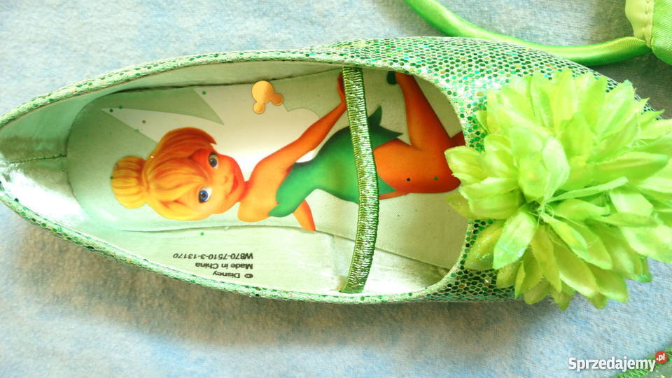 Sukienka Dzwoneczek Buty Torebka Korale Disney s Disney sprzedam